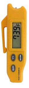 Turf-Tec Digital Pocket Thermometer. Check temperature in thatch, mat or root zone. Avoid scald and loss of turf when conditions are favorable for high moisture and temperature.