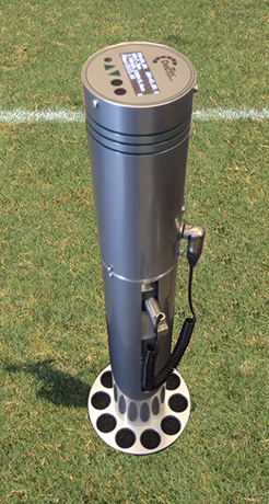 FieldTester (3A Model) v4 FIFA Impact Tester for measuring force reduction, vertical deformation, energy restitution of natural grass and synthetic turf sports fields with Clegg Hammer Equivalents - PN-FieldTester-3A-V4
