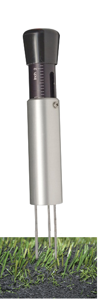 Turf-Tec Professional Model Infill Depth Gauge - Aluminum and Stainless Steel construction
