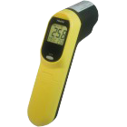 The new Turf-Tec Infrared Thermometer is easy to use, and since it does not have to make contact with the turf, it is a quick way to asses turfgrass stress. Simply point the laser at the area and read the LCD screen. 