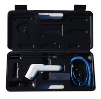 The new Turf-Tec Infrared Thermometer is easy to use, and since it does not have to make contact with the turf, it is a quick way to asses turfgrass stress. Simply point the laser at the area and read the LCD screen. This new unit also comes with a temperature probe so you can also test the soil temperature with one compact unit. Unit also comes with a hard plastic protective case.