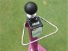 TruFirm golf green hardness meter - readout