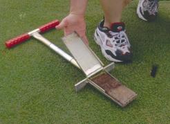 From the inventor of the original Soil Profile Sampler comes the new and improved Mascaro Profile Sampler.  The sample is extracted and then the cutter blade is simply opened with the aid of a specially designed hinge. 