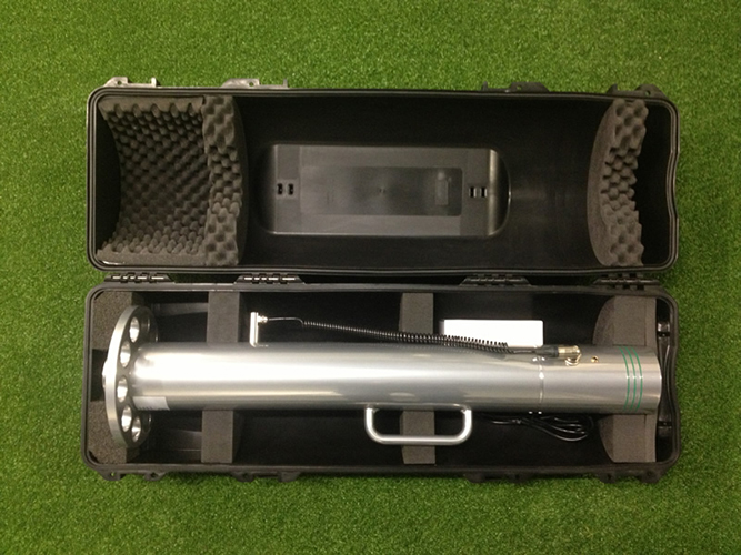 FieldTester (3A Model) v4 FIFA Impact Tester with Clegg Hammer Equivalents in hard case (provided with the unit)