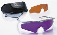 Turf stress detecting glasses with case and extra lens.  With the Turf Stress Detection Glasses you can see turf stress 2-10 days before its visible to the naked eye!