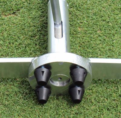 For testing synthetic turf fields, the Turf-Tec Synthetic Turf Shear Strength Tester can also give an indication of the proper length cleats to be worn as well as ensuring the playability and footing is the same across the entire playing surface.