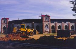 This is FSU's new baseball stadium that was just being completed.