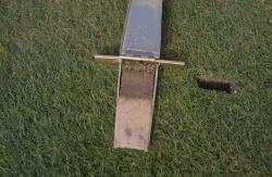 Here is a profile of the Pro Player Stadium field.  It is a sand based field and the sod was also sand based but was one and one half inches thick to prevent it from being torn out as it was played on a week after installation.  This is a soil profile taken with the Mascaro Profile Sampler 