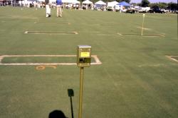 This is the Turf-Tec Moisture Sensor at the South Florida Turfgrass Expo at the University of Florida Campus in Davie, FL.  The Moisture Sensor is being used to show the amounts of Moisture in the plots.