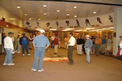 We were also treated to a tour of the Football Locker room at Florida State University.