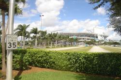 Our first stop on the FTGA Sports Turf Tour was Dolphin Stadium in Miami, FL. 
