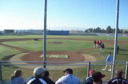 I also attended the MLB / NFL / MLS education seminar at San Jose State University in California.  This is their Baseball Stadium field.