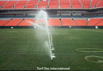 The Turf-Tec Precipitation Uniformity Gauges give important information on water use.  They tell how much water the sprinkler system is delivering and also how uniform the coverage being applied.